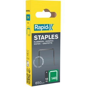Graffe Rapid a filo piatto INOX No. 140 da 10 mm