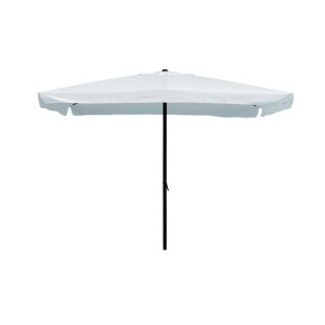 Ombrellone da giardino palo centrale Garden Friend 2x3 m bianco