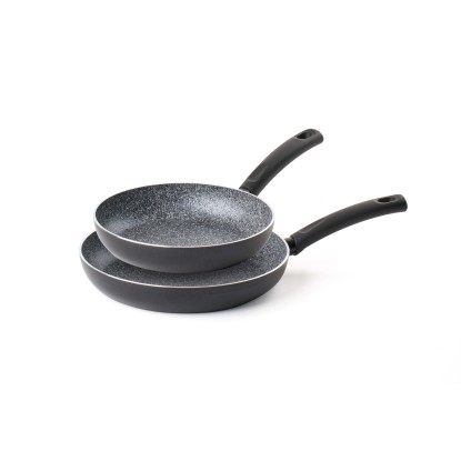 Padelle 2 pz Ø24 - Ø28 cm Vivace Everyday