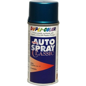 Dupli-Color vernice spray Opel Blu Caraibi, bomboletta da 150ml per ritocchi auto.