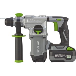 Martello perforatore a batteria LUX A-BH-20 B Solo, brushless, con batteria. Ideale per scalpellare pietra e cemento.