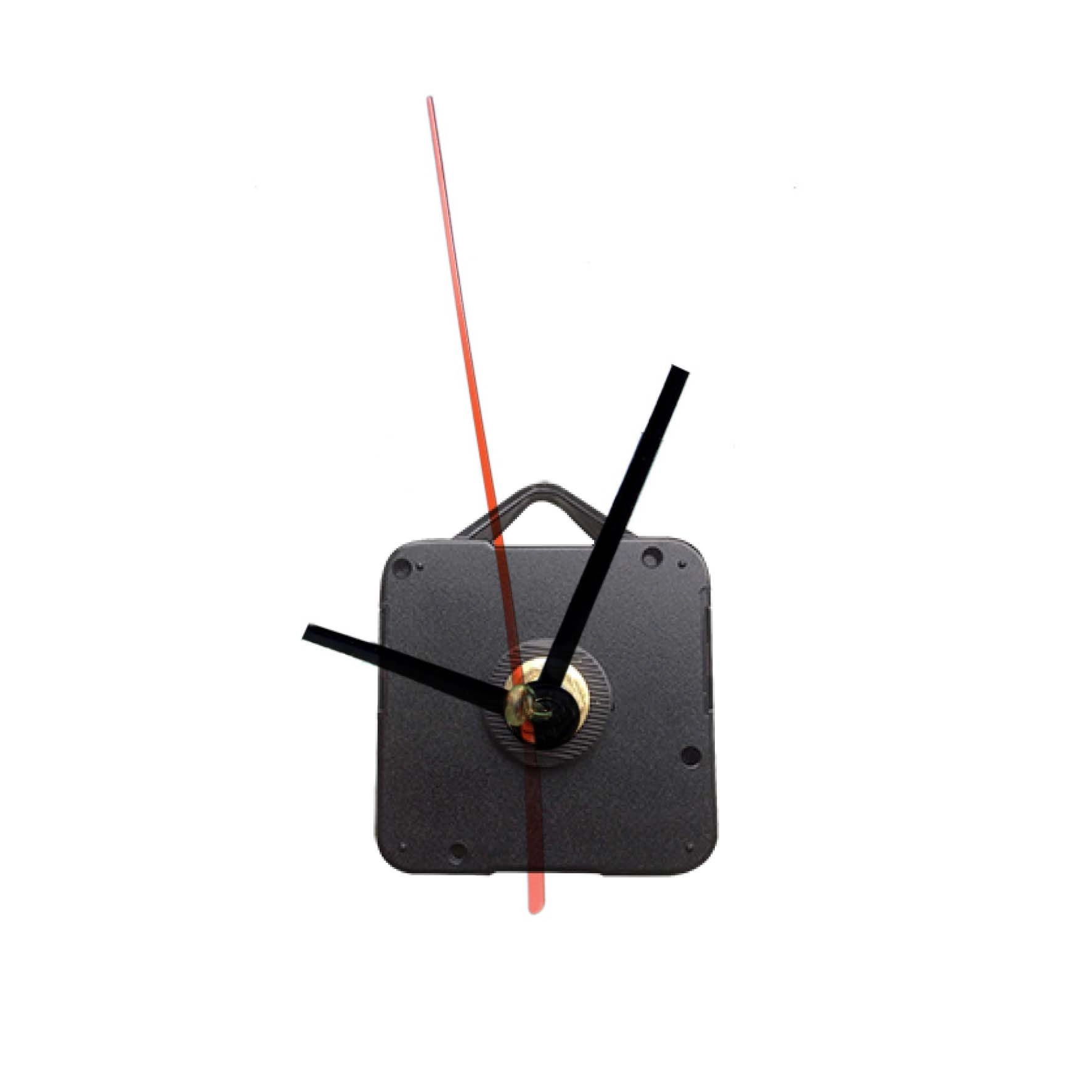 Meccanismo per orologio con lancette dritte 13x5x0,2 cm