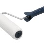 Rullo a pelo corto LUX, 18 cm, per pitture e intonaci. Rullo per pittura con pelo corto e manico blu.