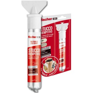 Fischer Stucco Riempiitivo stucco pronto all'uso con spatola integrata.