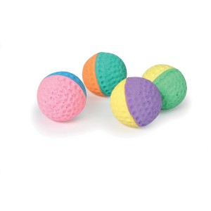 Palline da gioco multicolore per gatti, giocattolo per gatti