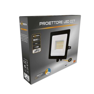 Proiettore Floodlight LED CCT 3000K-6500K 20W 1600lm nero