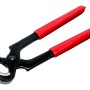Tronchese frontale da 180 mm con manici in plastica rossa. Pinze per artigiani e amanti del fai da te.
