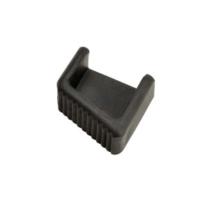 Dettaglio del ricambio nero t.b.t. per scale edili.