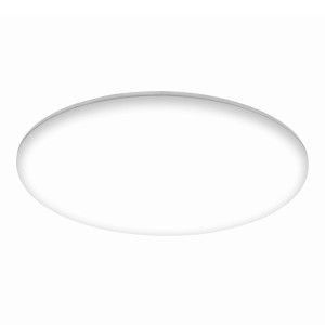 Plafoniera LED Briloner bianca, rotonda, senza cornice, diametro 35 cm, luce bianca neutra.