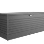 Biohort Box da esterno Gr. 200, grigio scuro metallizzato, ideale per riporre all'aperto.