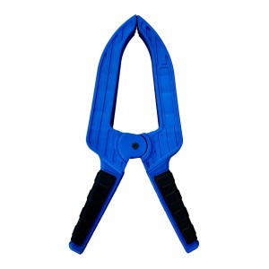 Morsetto a molla blu con manici neri, Categoria: Morsetti