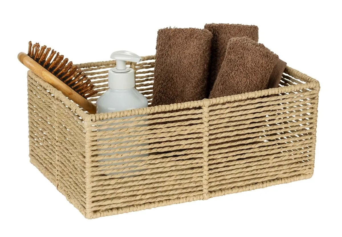 Cestino da bagno Meria M beige acquista da OBI