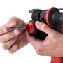Trapano a percussione a batteria Einhell Herocco: inserimento della punta nel mandrino SDS Plus.