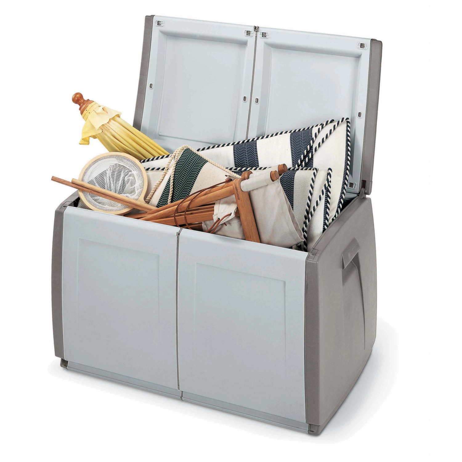 Baule Multiuso Terry In & Out Box 97 - 240lt, Plastica Riciclata, 97x54x57cm