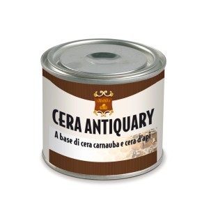 Barattolo di cera per mobili t.b.t. Antiquary per la cura del legno.