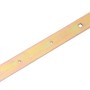 Bandella zincata gialla, 400 mm, per fissaggio di porte e cancelli.