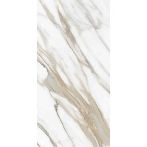 Piastrella in gres porcellanato rett Eternal Marble gold 60x119,8 cm 1,44 m²