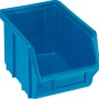 Contenitore blu in plastica t.b.t. per minuteria.
