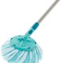 Testina di ricambio Leifheit per Clean Twist Disc Mop Ergo Micro Duo, dispositivo di pulizia.
