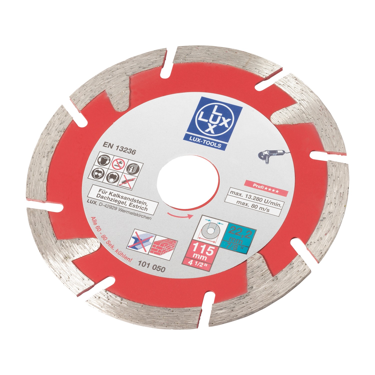 115/125mm Disco Da Taglio Per Vetro Marmo Piastrelle In - Foto 3