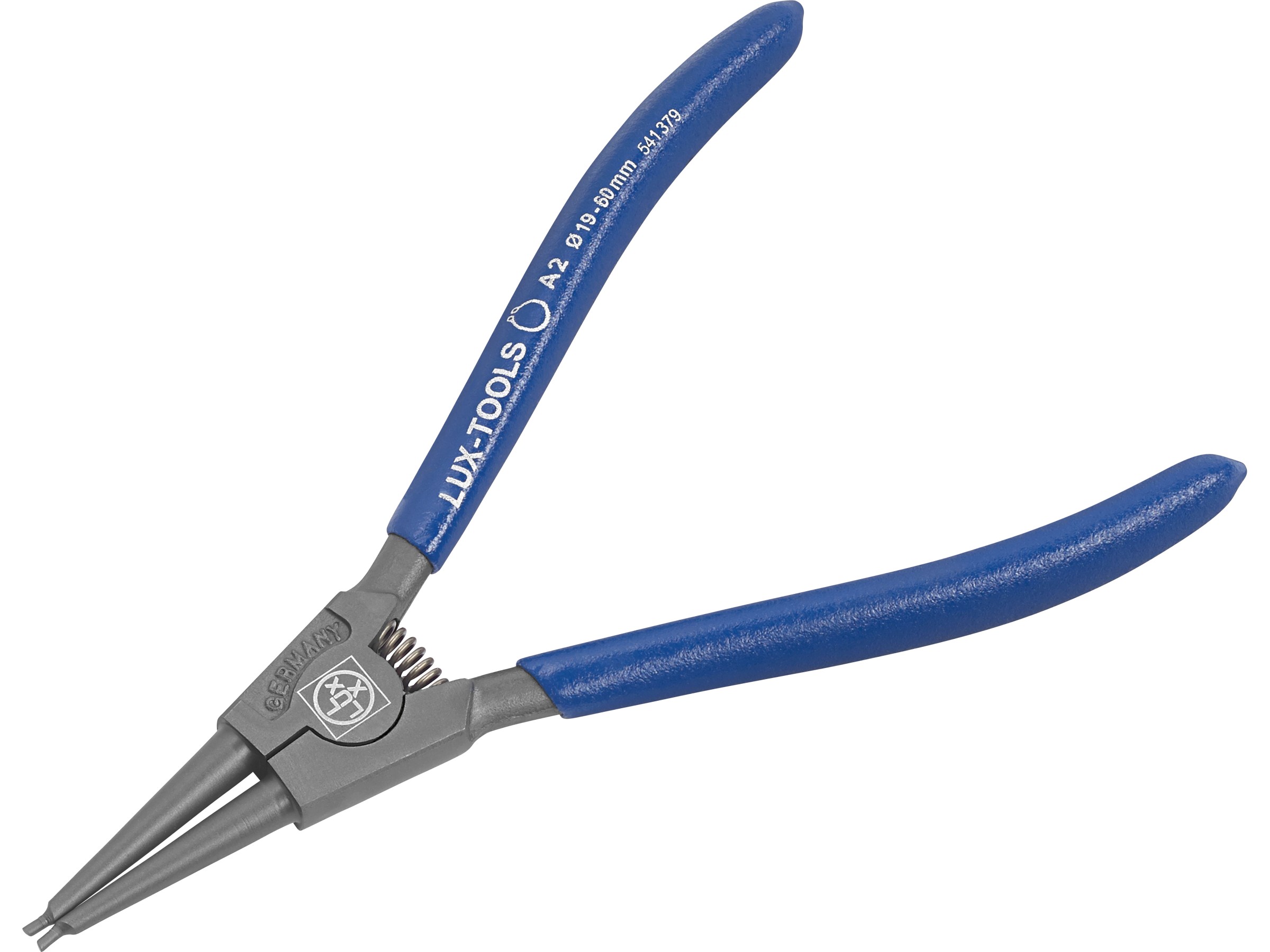 Knipex Pinza Per Anelli Di Sicurezza Per Anelli Di Sicurezza Esterni Su Alberi Bonderizzata Nera, Rivestiti In Resina Sintetica 300 Mm 46 21 A41