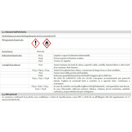 Alcool Etilico denaturato 99° 1 l