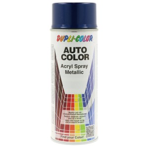 Bomboletta spray metallizzata acrilica Auto Color blu per riparazione e verniciatura auto.