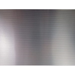 Lamiera liscia Arcansas, 50x25 cm, alluminio, ideale per il fai da te e le riparazioni.