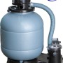 Sistema di filtraggio a sabbia per piscina Gre Fidji, portata 4 m³/h.
