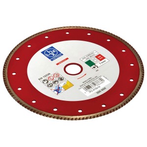 Disco diamantato LUX a bordo continuo, diametro 230 mm per smerigliatrici angolari.