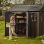 Casetta da giardino in plastica Keter Apex sp.20 mm marrone scuro 5,2 m²_6