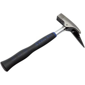 Martello da carpentiere LUX 600g con manico tubolare e impugnatura ergonomica per un lavoro confortevole.