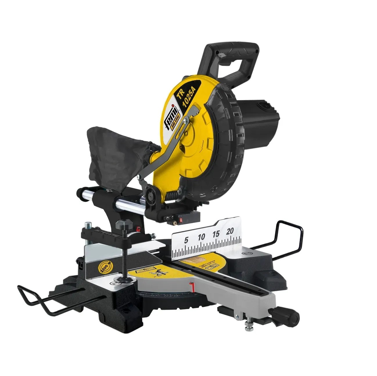 Troncatrice Per Legno FEMI TR245 - 25.4 Cm, 1200W | Made In Italy, Professionale E Potente