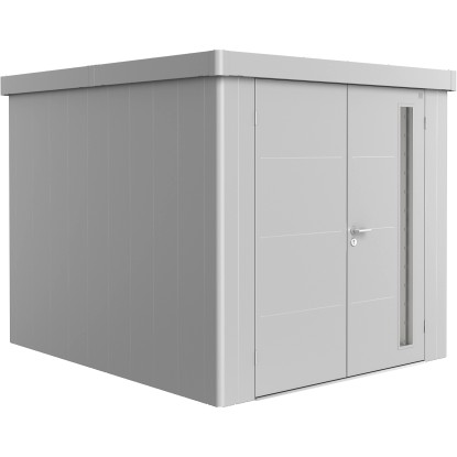 Casetta da giardino Neo 3B Argento metal. 200x167 cm 2 porte