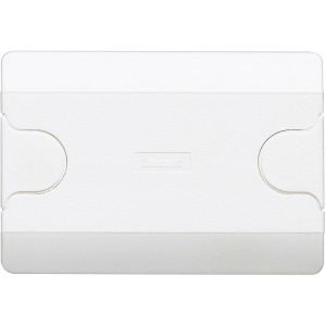 Scatola da incasso bianca per impianti elettrici.