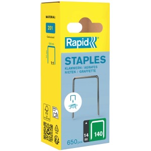 Graffe Rapid a filo piatto No. 140 con punte divergenti