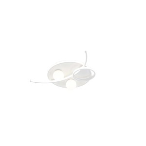 Plafoniera LED Manila 4000lm 3000K 65x41x12 cm