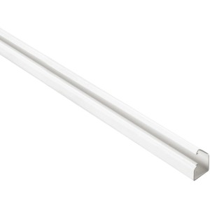 Canalina per cavi bianca per ambienti umidi.