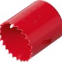 Seghe a tazza LUX Bi-Metallo rosse, Ø 44 mm, per legno, metallo e alluminio.