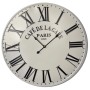 Orologio da parete decorativo in stile vintage con numeri romani e scritta "Café de la Gare Paris".