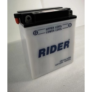 t.b.t. per impianto elettrico auto, batteria bianca con coperchio nero.