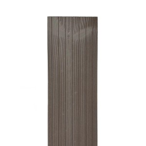 Piastrelle da esterno doga Thermowood clip sistem antracite 118x210 cm