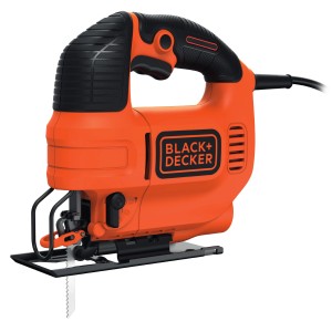 Seghetto alternativo Black+Decker KS701PEK, 520 W, in valigetta. Elettroutensile arancio e nero.