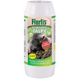 Repellente per talpe Florlis per uso in giardino. Vedi confezione per dettagli.