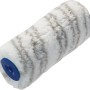 Rullo per pittura a dispersione LUX 12cm pelo corto, bianco/grigio.