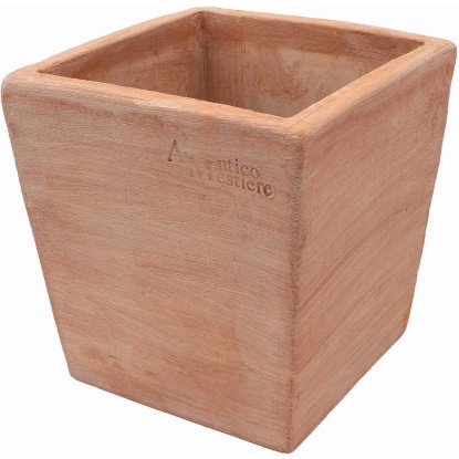 Vaso Quadro Moderne in terracotta artigianale 40x40x40 cm