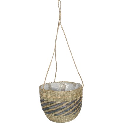 Vaso sospeso grigio naturale Ø 22 x 17 cm