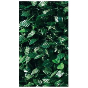 Recinzione in PVC con foglie Lauro Garden Friend 150x2000 cm verde