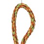 t.b.t. Gioco per cani in corda con nodo, arancione/verde/marrone.