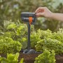 Irrigatore rettangolare Gardena OS 90v nel sistema Micro-Drip per irrigare ortaggi e fiori.